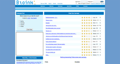 Desktop Screenshot of bzoink.com
