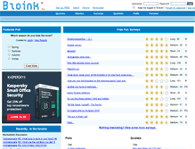 Tablet Screenshot of bzoink.com